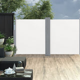 NNEVL Retractable Side Awning Cream 140x600 cm