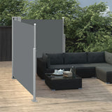 NNEVL Retractable Side Awning Anthracite 140x600 cm