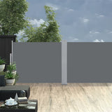 NNEVL Retractable Side Awning Anthracite 170x1000 cm