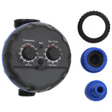 NNEVL 142 Piece Outdoor Automatic Drip Watering Kit with Water Timer