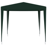 NNEVL Professional Party Tent 2.5x2.5 m Green 90 g/m²