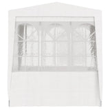 NNEVL Professional Party Tent with Side Walls 2x2 m White 90 g/m²