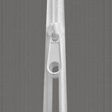 NNEVL Party Tent with 4 Mesh Sidewalls 2x2 m White