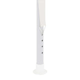 NNEVL Party Tent with 4 Mesh Sidewalls 4x6 m White