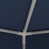 NNEVL Professional Party Tent with Side Walls 4x4 m Blue 90 g/m²