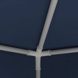 NNEVL Professional Party Tent with Side Walls 4x9 m Blue 90 g/m²