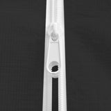 NNEVL Professional Party Tent with Side Walls 4x6 m Anthracite 90 g/m²