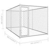 NNEVL Outdoor Dog Kennel 382x192x185 cm