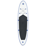 NNEVL Stand Up Paddle Board Set SUP Surfboard Inflatable Blue and White