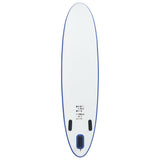 NNEVL Stand Up Paddle Board Set SUP Surfboard Inflatable Blue and White