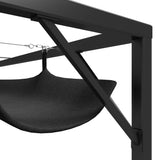 NNEVL Garden Gazebo with Retractable Roof Canopy 3x3 m Anthracite