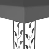 NNEVL Gazebo 3x6 m Anthracite