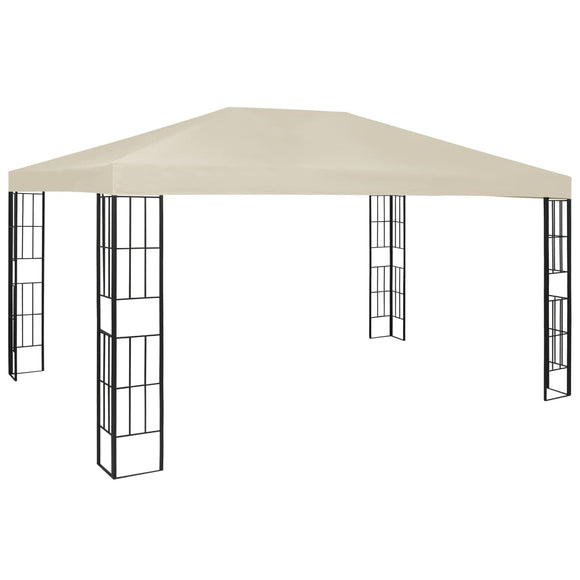 NNEVL Gazebo 3x4 m Cream