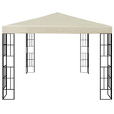 NNEVL Gazebo 3x4 m Cream