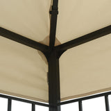 NNEVL Gazebo 3x4 m Cream