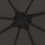 NNEVL Gazebo 3x3 m Anthracite