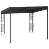 NNEVL Wall-mounted Gazebo 3x3 m Anthracite Fabric