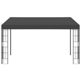 NNEVL Wall-mounted Gazebo 3x4 m Anthracite Fabric