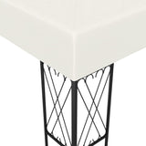 NNEVL Gazebo 3x6 m Cream Fabric