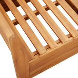 NNEVL Sectional Corner Sofa 1 pc with Cushions Solid Acacia Wood