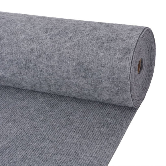 NNEVL Exhibition Carpet Rib 1.2x10 m Grey