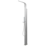 NNEVL Outdoor Shower Stainless Steel Curved