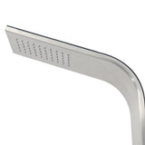 NNEVL Outdoor Shower Stainless Steel Curved