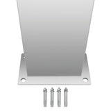 NNEVL Outdoor Shower Stainless Steel Curved