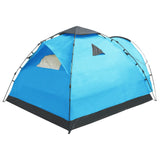 NNEVL Pop Up Camping Tent 3 Person Blue