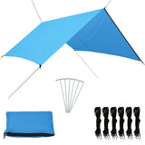 NNEVL Outdoor Tarp 3x2.85 m Blue