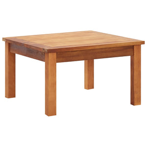 NNEVL Garden Coffee Table 60x60x36 cm Solid Acacia Wood