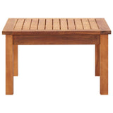 NNEVL Garden Coffee Table 60x60x36 cm Solid Acacia Wood