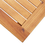 NNEVL Garden Coffee Table 60x60x36 cm Solid Acacia Wood
