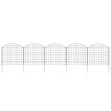 NNEVL Arched Pond Fence Set 77.5x78.5 cm Green