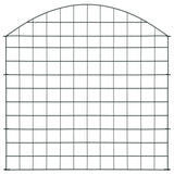 NNEVL Arched Pond Fence Set 77.5x78.5 cm Green