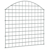 NNEVL Arched Pond Fence Set 77.5x78.5 cm Green