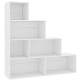 NNEVL Book Cabinet/Room Divider White 155x24x160 cm Chipboard