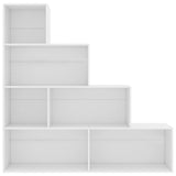 NNEVL Book Cabinet/Room Divider White 155x24x160 cm Chipboard
