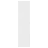 NNEVL Book Cabinet/Room Divider White 155x24x160 cm Chipboard