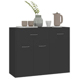 NNEVL Sideboard Grey 88x30x70 cm Engineered Wood
