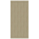NNEVL Sideboard Sonoma Oak 88x30x65 cm Chipboard