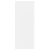 NNEVL Sideboard White 60x30x75 cm Chipboard