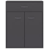 NNEVL Sideboard Grey 60x30x75 cm Engineered Wood