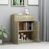 NNEVL Sideboard Sonoma Oak 60x30x75 cm Chipboard