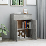 NNEVL Sideboard Concrete Grey 60x30x75 cm Engineered Wood