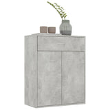 NNEVL Sideboard Concrete Grey 60x30x75 cm Engineered Wood