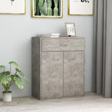 NNEVL Sideboard Concrete Grey 60x30x75 cm Engineered Wood