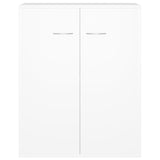 NNEVL Sideboard White 60x30x75 cm Chipboard