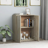 NNEVL Sideboard Sonoma Oak 60x30x75 cm Chipboard