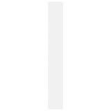 NNEVL 5-Tier Book Cabinet White 40x24x175 cm Engineered Wood